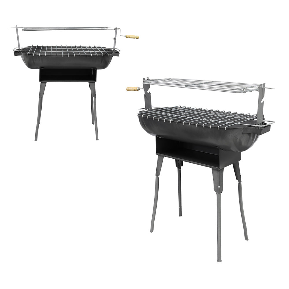 Oval Grill With Grill Turner 75 x 31cm