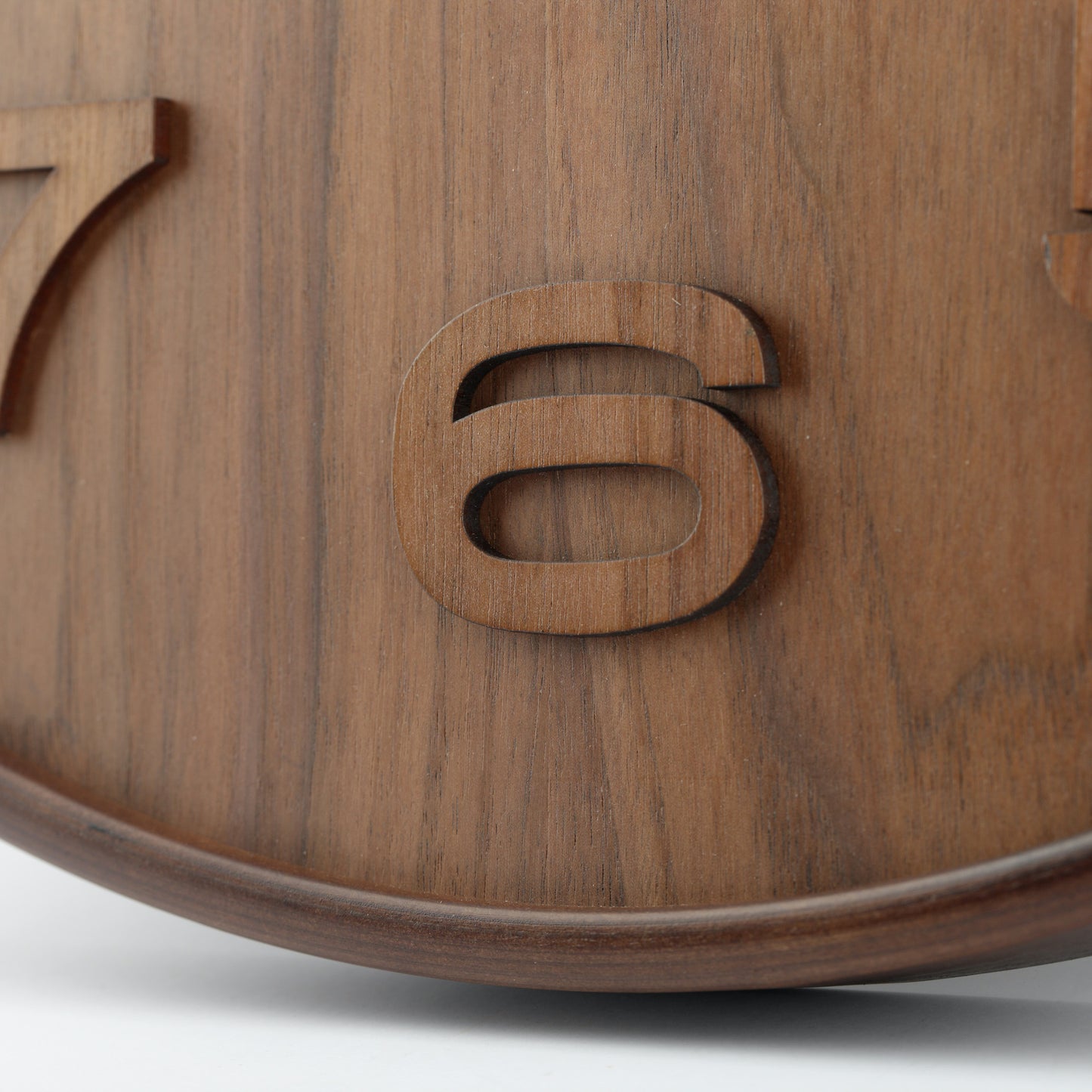 NeXtime - Wall clock – 53 x 3 cm - Wood - Brown - 'Wood Wood Big'