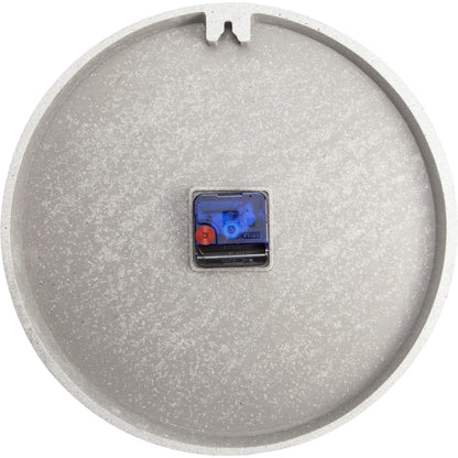 NeXtime - Wall clock - Ø 35 cm - Polyresin – Grey - 'Cross'