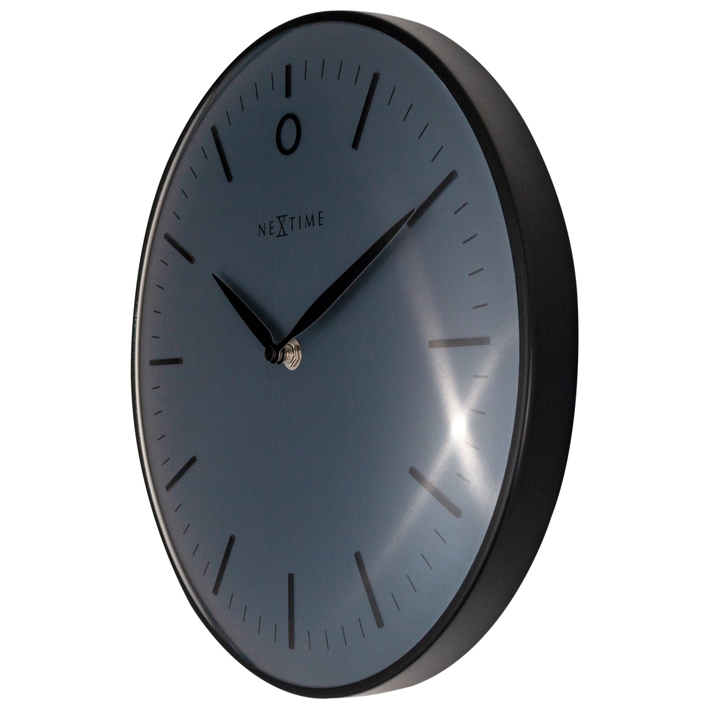 Design Wall Clock - Silent - Black - 30cm - Glamour Small - NeXtime