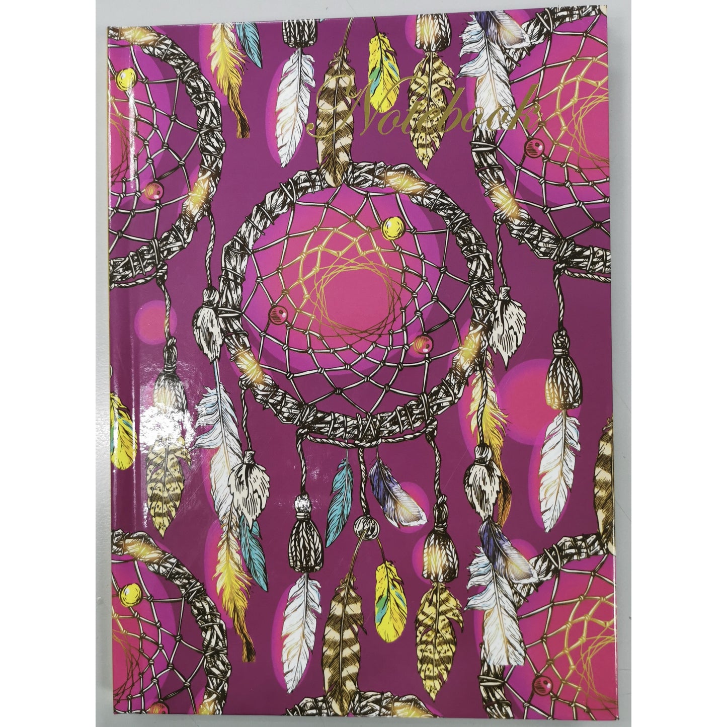 Purple Dream Catcher Notebook A5