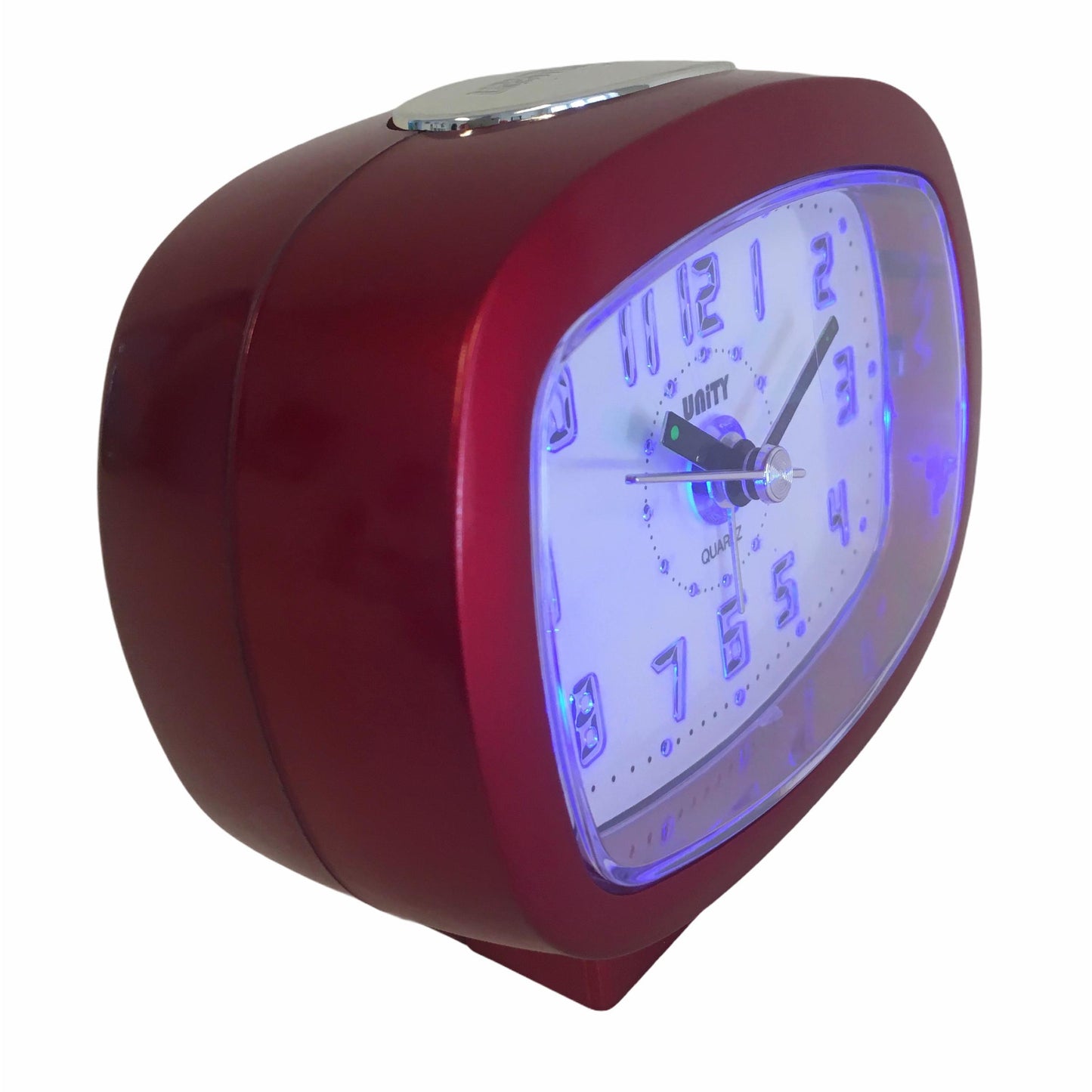 Beep Alarm Clock in Red