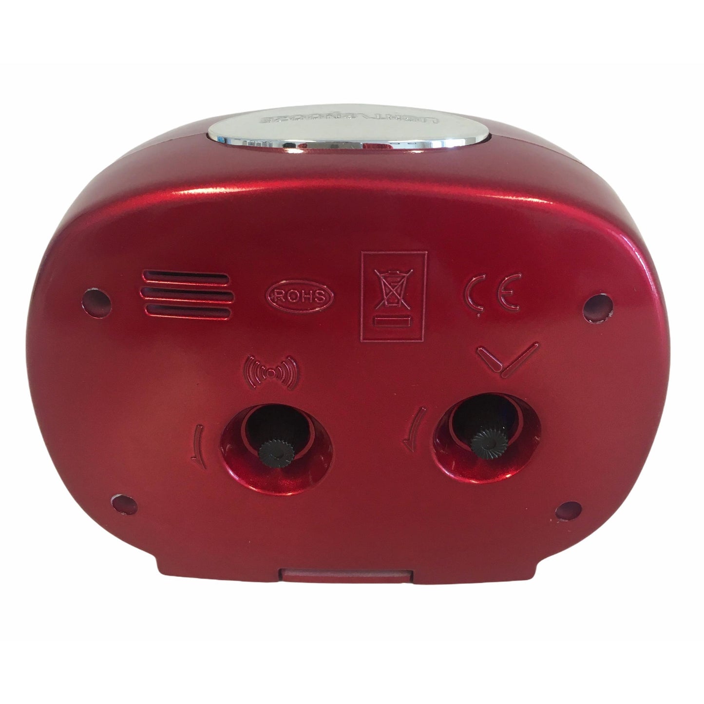 Beep Alarm Clock in Red