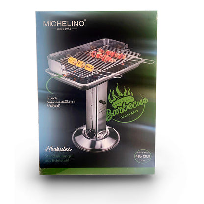 Outdoor Standing Barbecue Grill 48 x 28.8cm