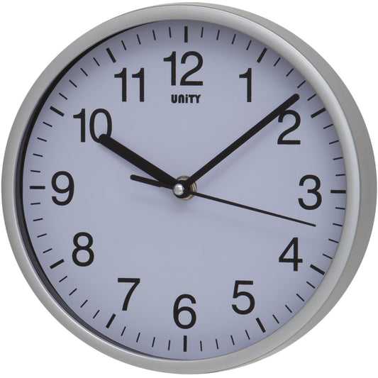 Radcliffe Silver Wall Clock