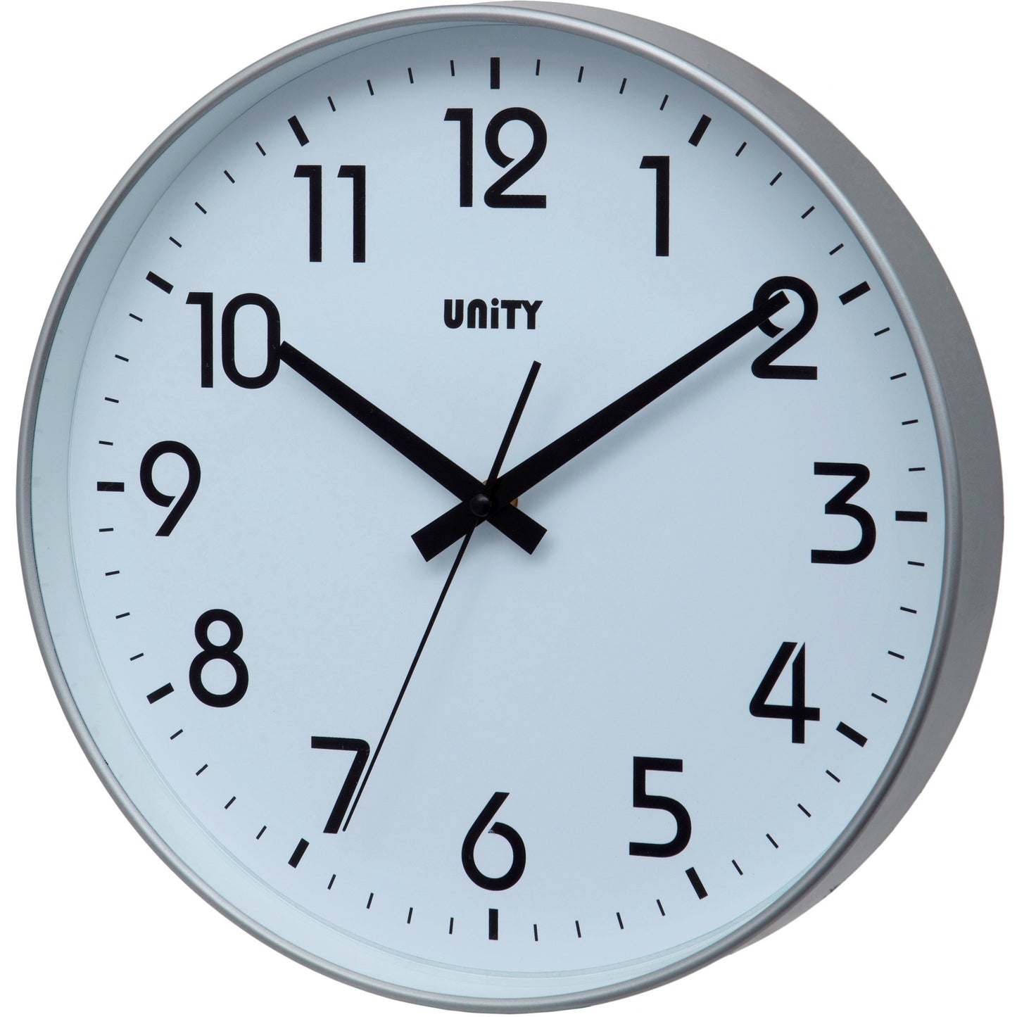 Fradley Silver Wall Clock