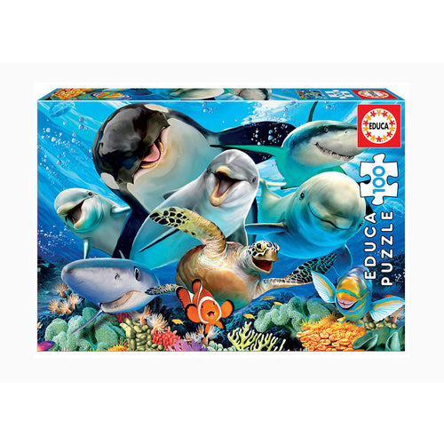 Underwater Sea Life Jigsaw - 100 Pieces