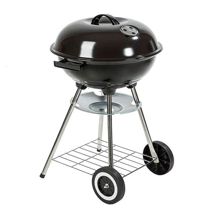 Outdoor Standing Kettle Charcoal Barbecue 43 x 70cm