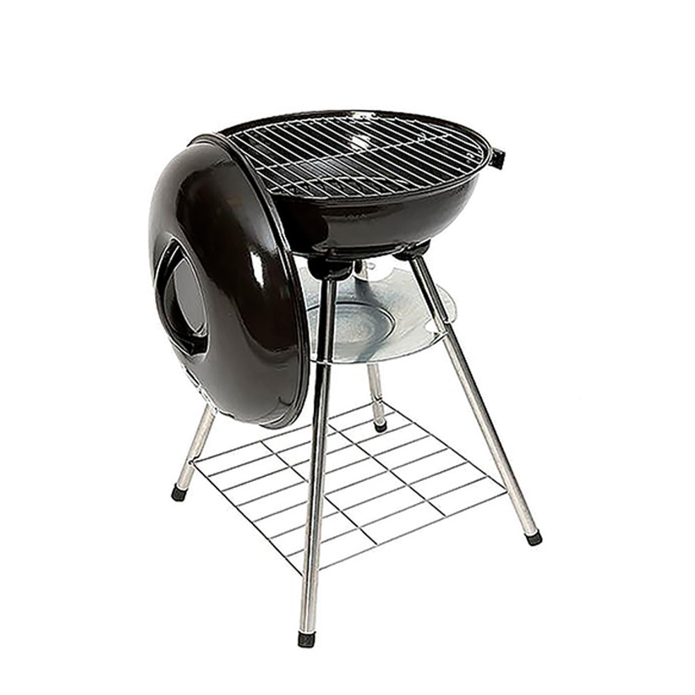Outdoor Standing Kettle Charcoal Barbecue 43 x 70cm