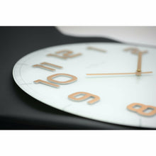 Load image into Gallery viewer, NeXtime - Wall clock – 50 x 3.5 cm - Glass - White Copper - &#39;Classy Large&#39;