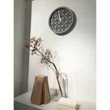 Load image into Gallery viewer, NeXtime - Wall Clock - Ø 39.5 cm - Polyresin/Wood – Grey – &#39;Concreto love&#39;