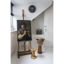 Load image into Gallery viewer, NeXtime - Wall clock- Ø 30 cm – Plastic – Motion clock-  Red – &#39;Motion Star – Red&#39;