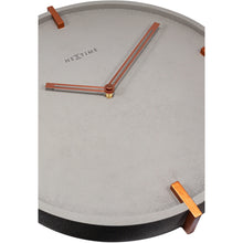 Load image into Gallery viewer, NeXtime - Wall clock - Ø 32 cm - Concrete - Grey - &#39;Mohawk Wall&#39;