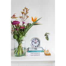 Load image into Gallery viewer, NeXtime - Wall clock/ Table clock - Ø 19 cm – Aluminum - Brushed - &#39;Station Numbers&#39;