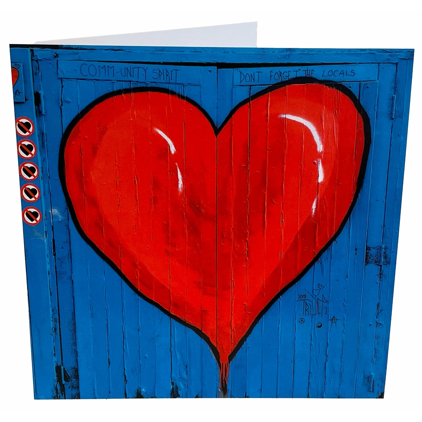 Heart Door Card