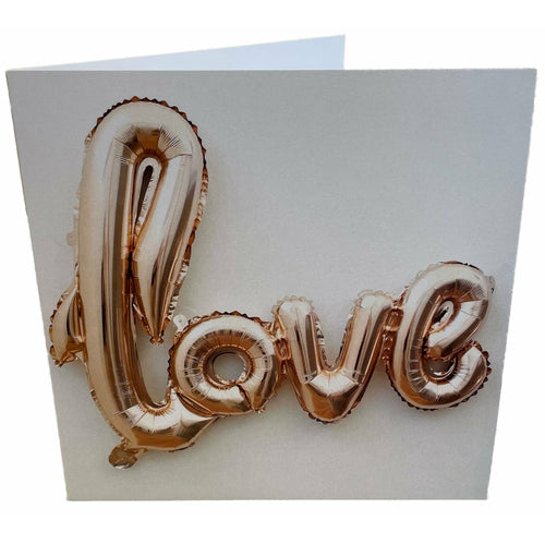 Love Balloon Card