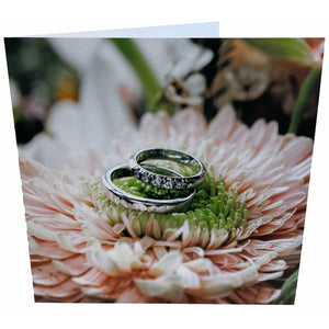Rings and Flowers Card