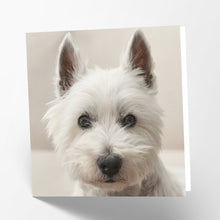 Load image into Gallery viewer, West Highland Terrier Card