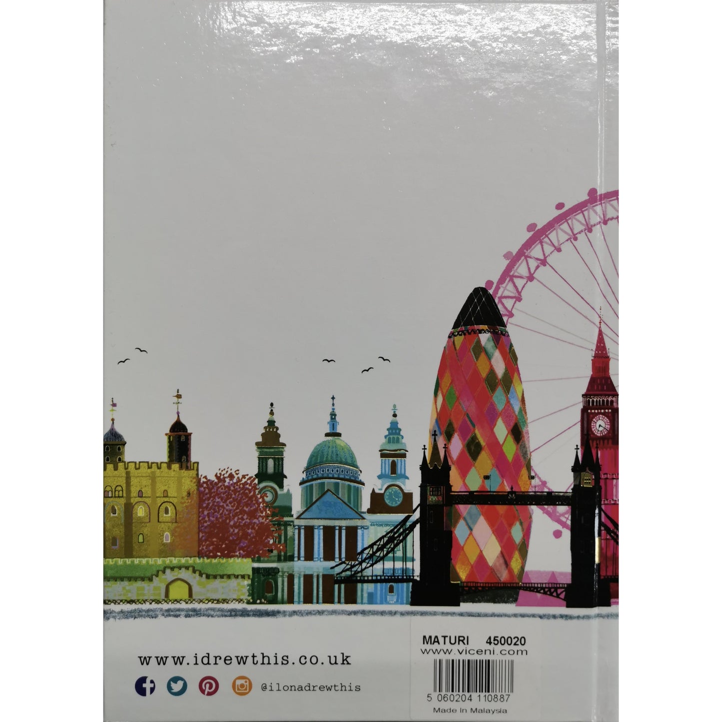 London Scene Notebook A5