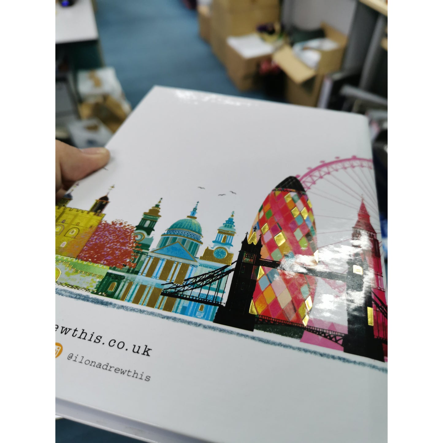 London Scene Notebook A5