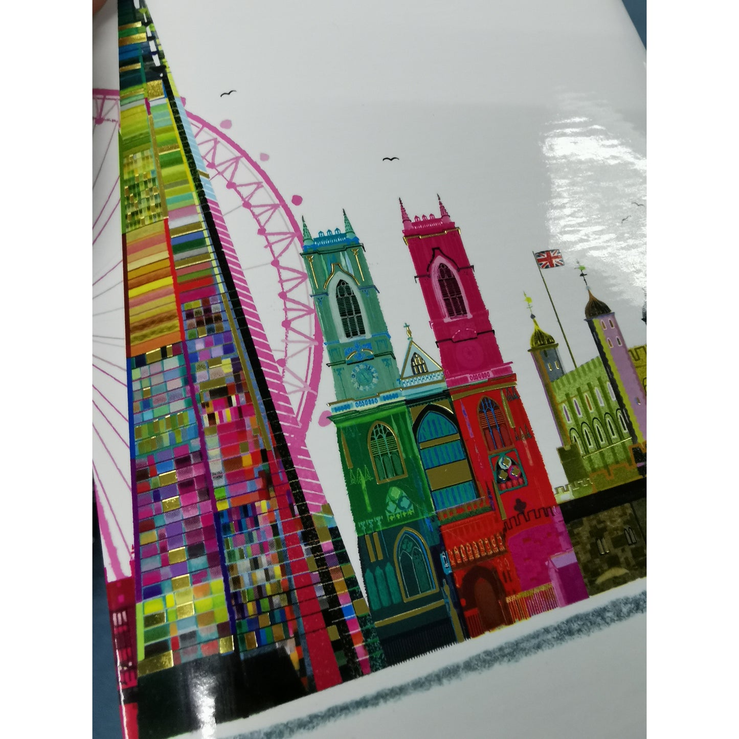 London Scene Notebook A5