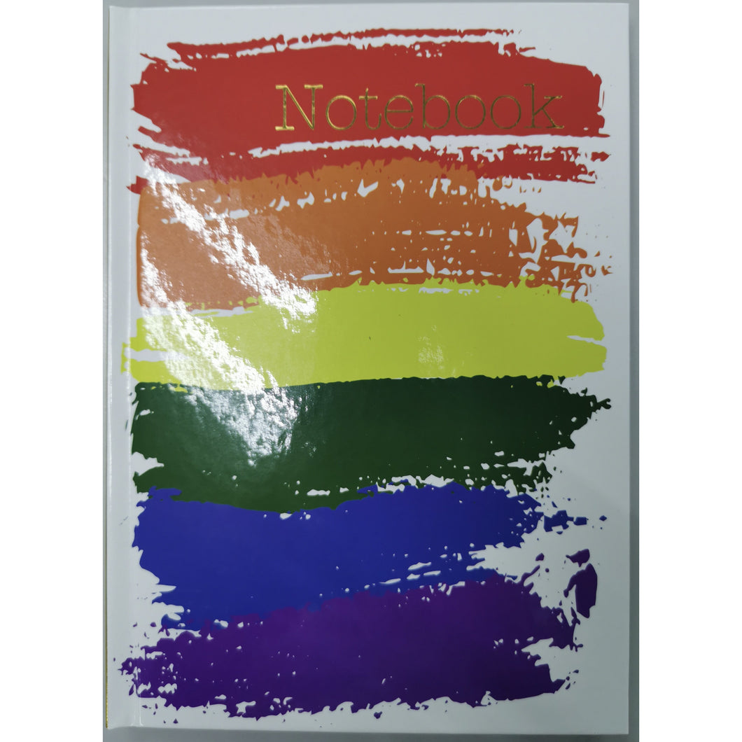Rainbow Flag Notebook A5