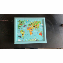 Load image into Gallery viewer, Kids Map Lap Tray
