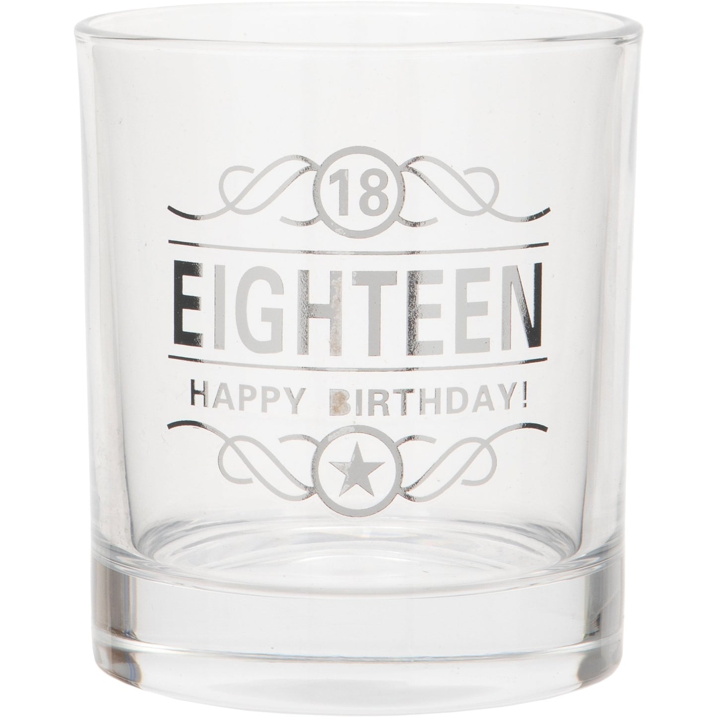Spirit Glass for Birthday - 18th