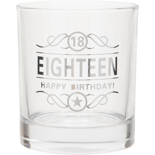Spirit Glass for Birthday - 18th