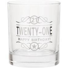 Load image into Gallery viewer, Spirit Glass for Birthday - 21st