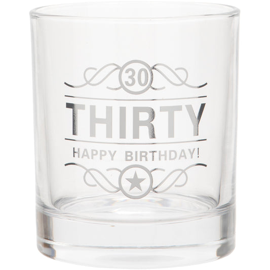 Spirit Glass for Birthday - 30th
