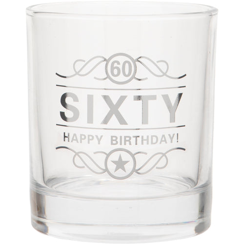 Spirit Glass for Birthday - 60th