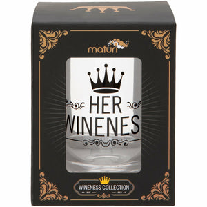 Her Wineness Stemless Wine Glass