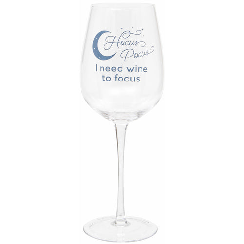 'Hocus Pocus' Wine Glass
