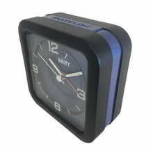 Load image into Gallery viewer, Square Beep Alarm Clock in Blue and Black