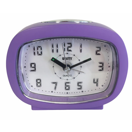 Beep Alarm Clock in Purple