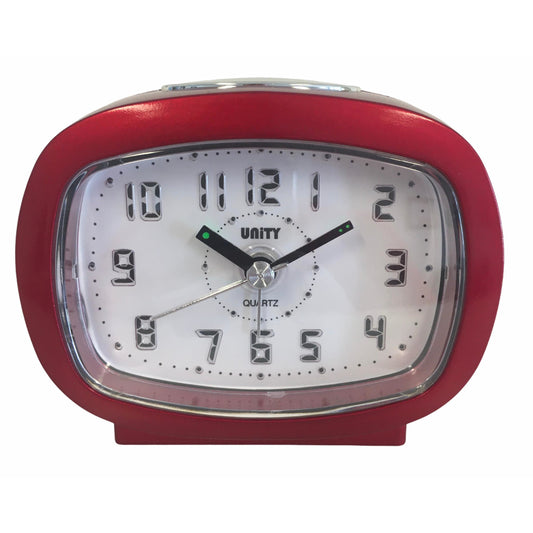 Beep Alarm Clock in Red