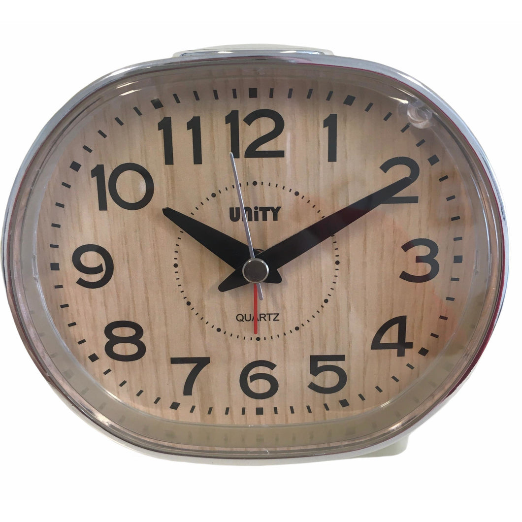 Wood Style Bell Alarm Clock