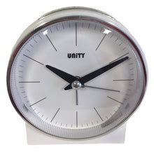 Load image into Gallery viewer, Bell Alarm Clock in Matt White
