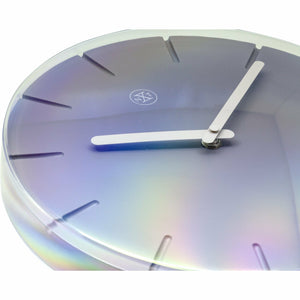 nXt - Wall clock - Ø 29,5 cm - Plastic - Grey - 'Sweet'