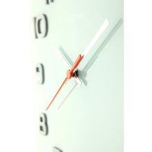 Load image into Gallery viewer, NeXtime - Wall clock - 30 x 30 x 3.5 cm - Glass - White - &#39;Classy Square&#39;