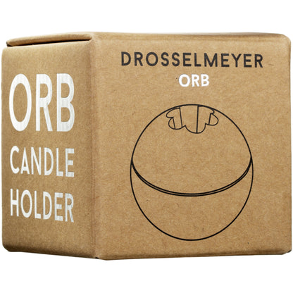 Drosselmeyer Orb Candle Holder in Black Cast Iron