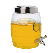 Load image into Gallery viewer, 5 Litre Glass Beverage Dispenser