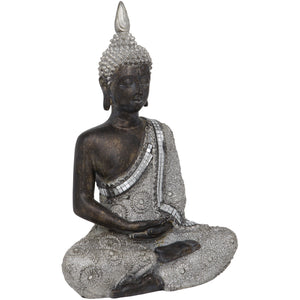 Thai Sitting Meditating Buddha 11-inch