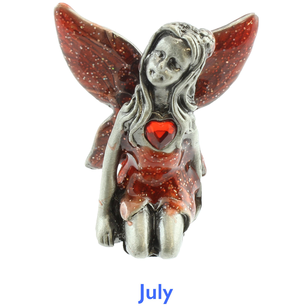 Pewter Birthstone Fairy - July