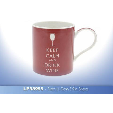 Keep Calm and Drink Wine Mug