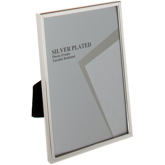 Silver Plated Thin Edge Photo Frame 2.5 x 3.5-inch