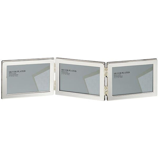Silver Plated Landscape Photo Frame 7 x 5 -inch