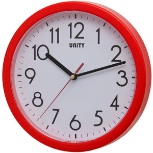Hastings Red Wall Clock